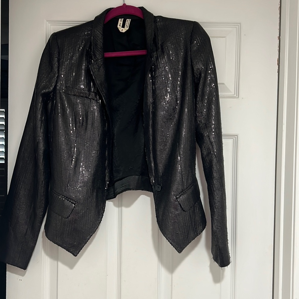 Free people sequin blazer